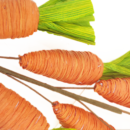 NE11023MT	 L15.5"W3"H1"EASTER CARROT