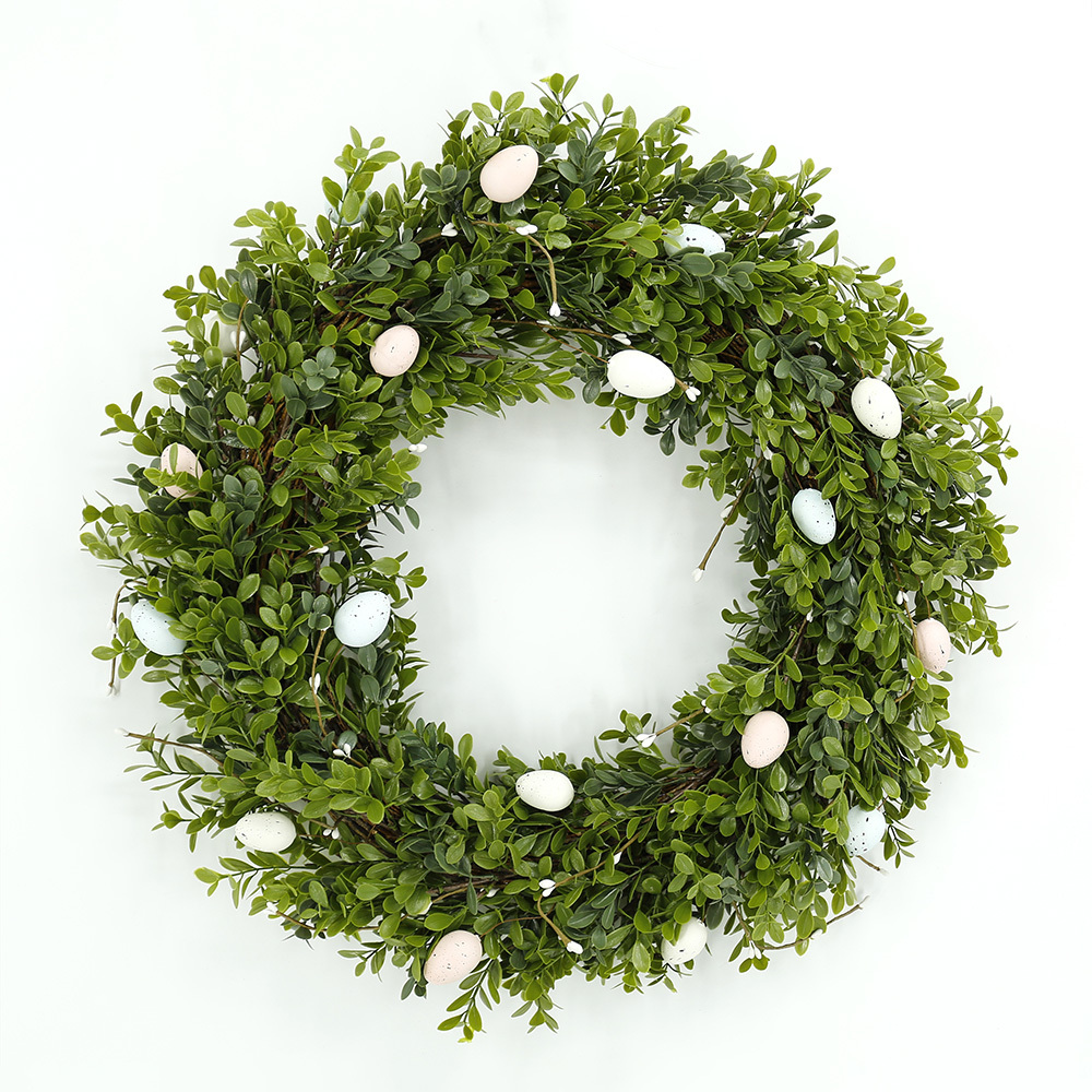 D19.5''H3.5''EASTER WREATH