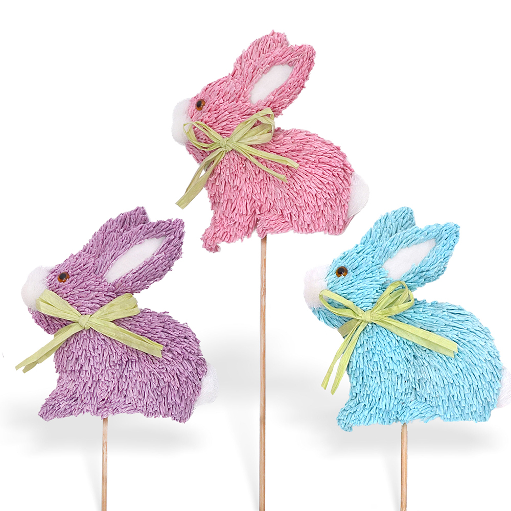 L4.7"W1.6"H15.7" - EASTER RABBIT