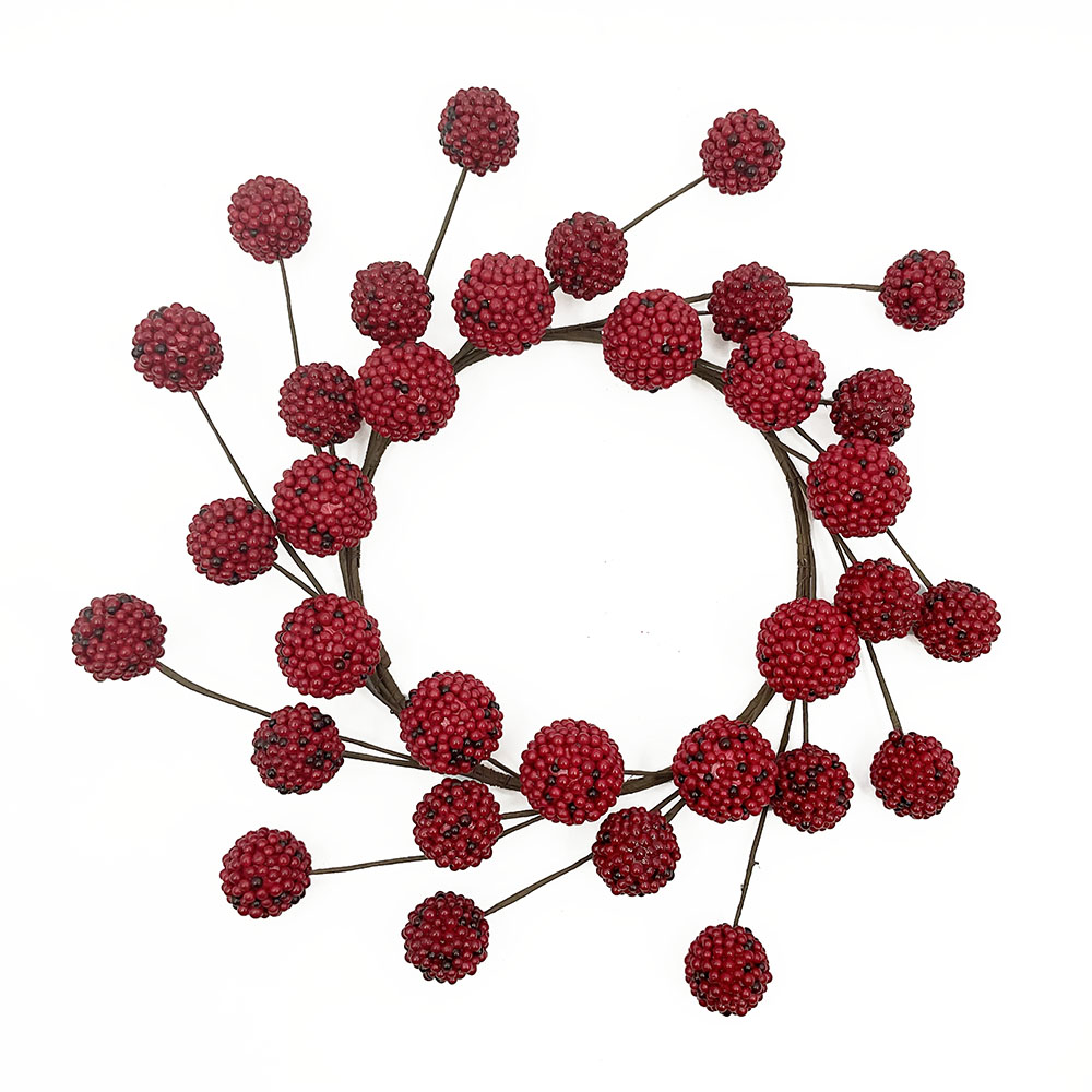 OC21001RD	 D20''H4''CHRISTMAS WREATH