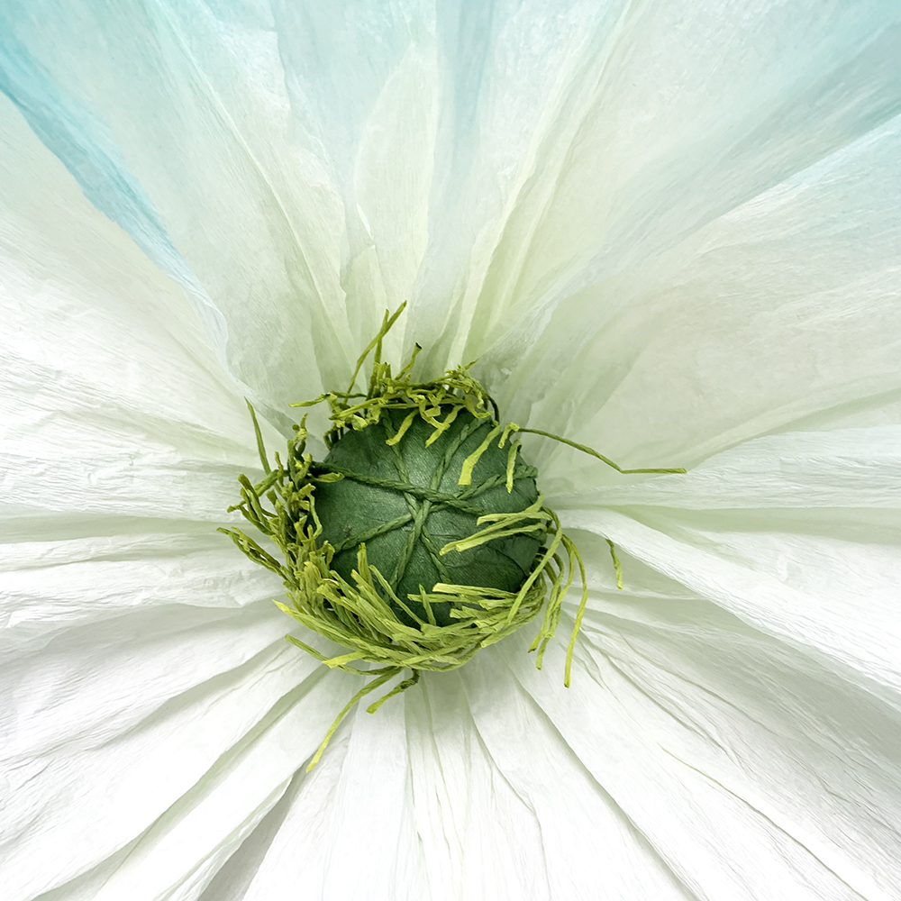 OE25004BL	 D16"H62.5" Easter  flower stem