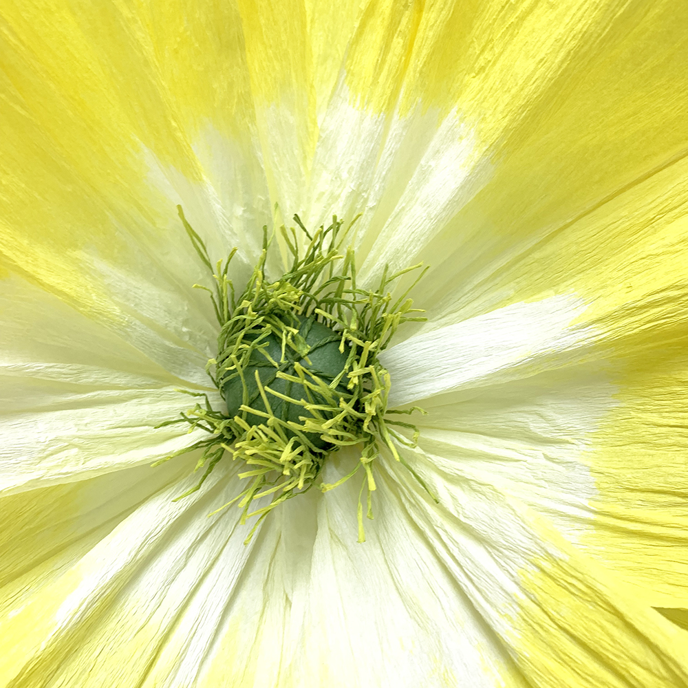 OE25004YE	 D16"H62.5" Easter  flower stem