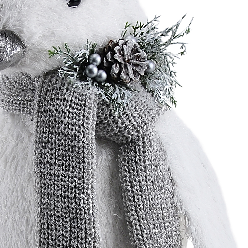 SC11006WH	 L11''W14''H20''CHRISTMAS ACCESSORY