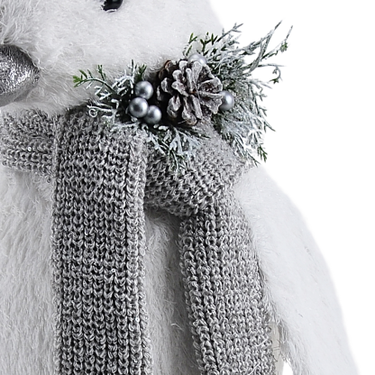 SC11006WH	 L11''W14''H20''CHRISTMAS ACCESSORY