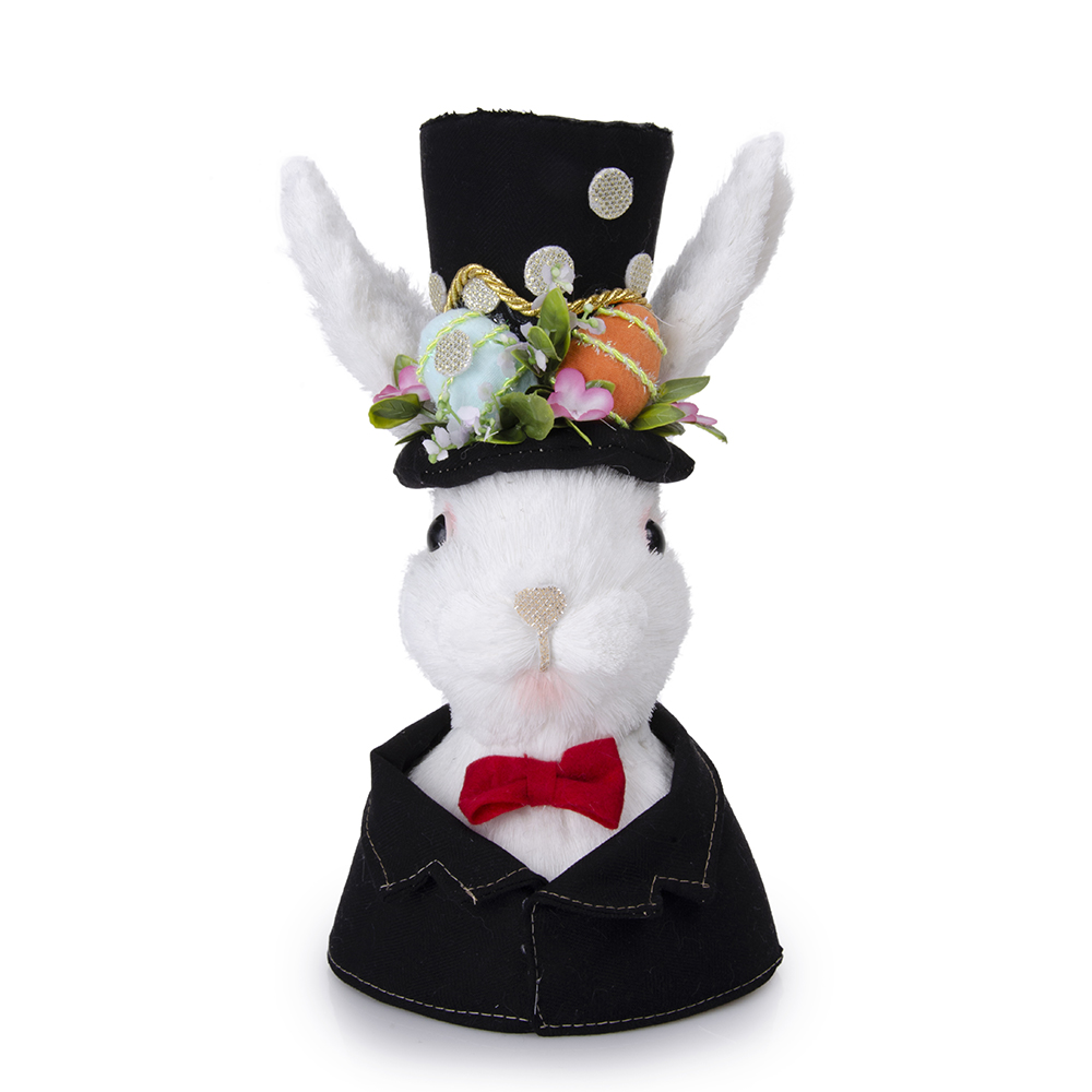 L6.89"W5.12H12.6" - EASTER RABBIT