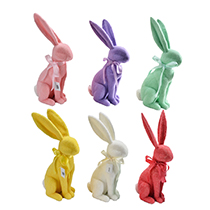 SE01007A6	 L11"W5.9"H19.3" - EASTER RABBIT