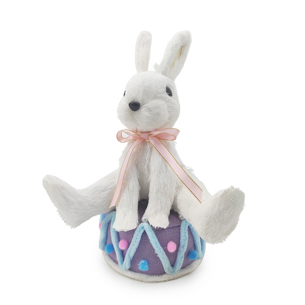 L4"W8"H13.5"EASTER BUNNY