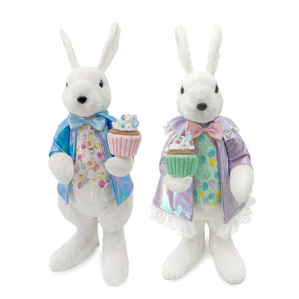 L8.5"W9"H24"EASTER BUNNY
