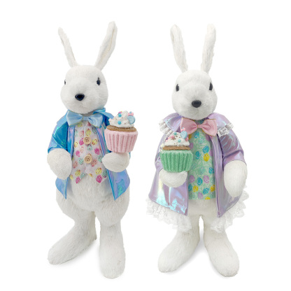 L8.5"W9"H24"EASTER BUNNY
