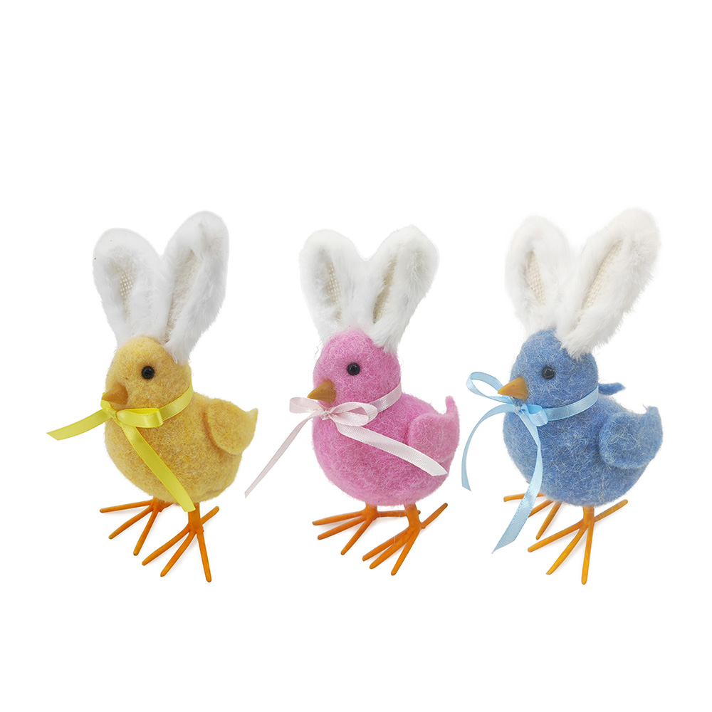 L4"W3"H8"EASTER CHICK