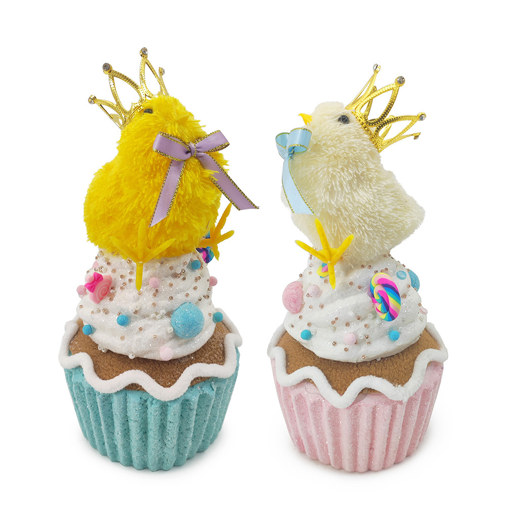 D4.5"H8.5"EASTER CHICK