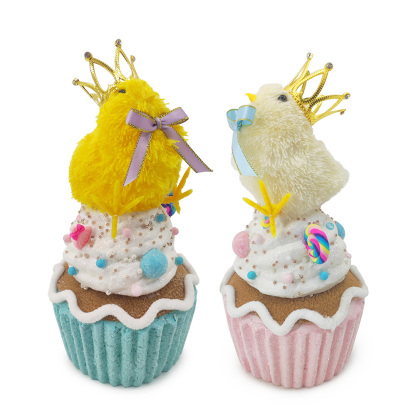 D4.5"H8.5"EASTER CHICK