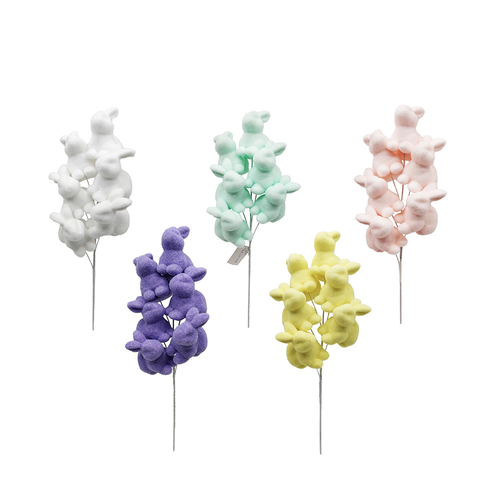 SE25008A5 L19.5W6H4" Easter rabbit pick