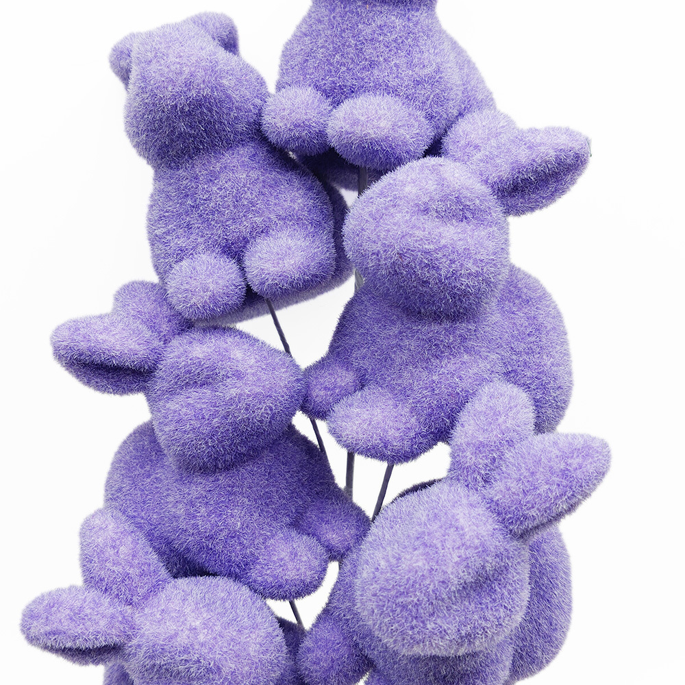 SE25008A5 L19.5W6H4" Easter rabbit pick
