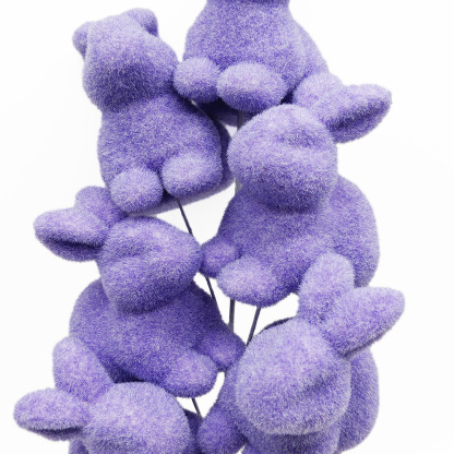 SE25008A5 L19.5W6H4" Easter rabbit pick