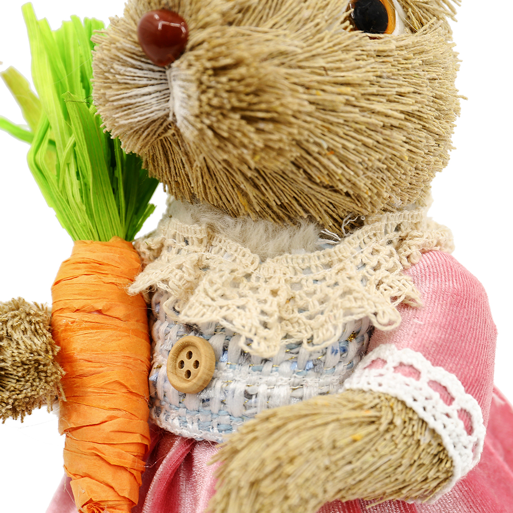 31127ASST	 L4.7"W5.1"H11" - STANDING BUNNY COUPLE TABLETOP