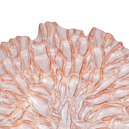 75371	 D13"H1.4" - ART GLASS PLATE