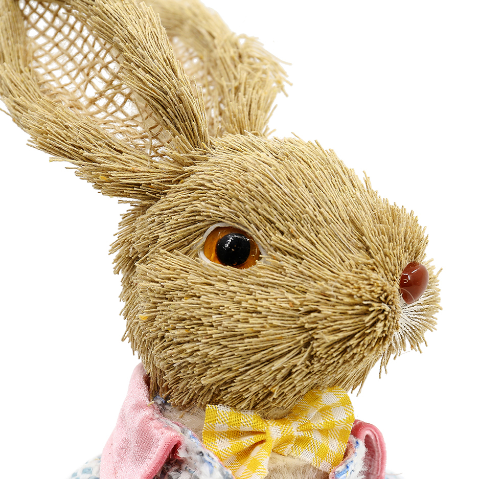 31127ASST	 L4.7"W5.1"H11" - STANDING BUNNY COUPLE TABLETOP