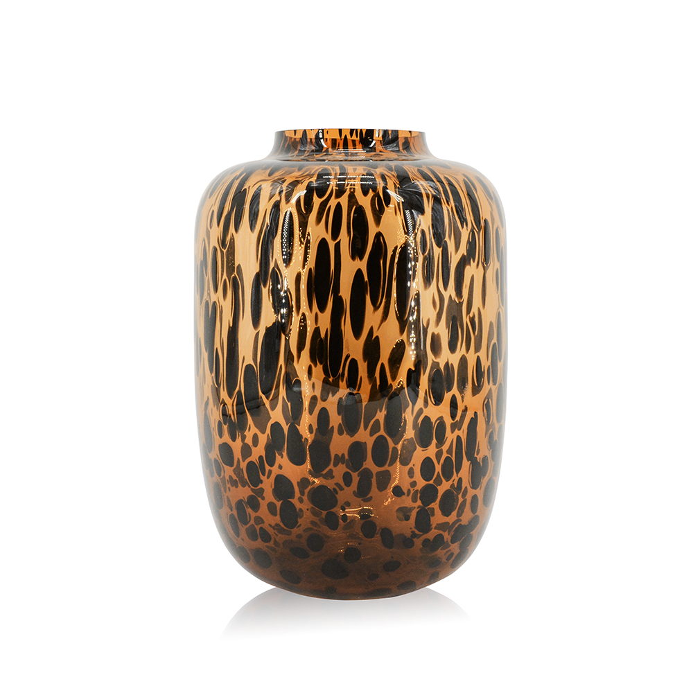 98172	 D9.3'' H13.4''  Glass Vase  4PCS/CASE