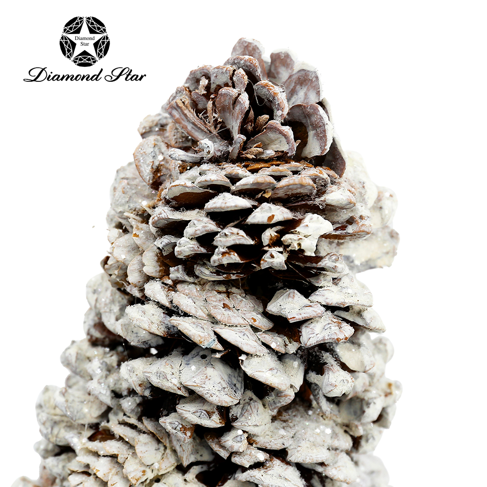 31216	 L6.3"W6.3"H15.8" - PINECONE CHRISTMAS TREE