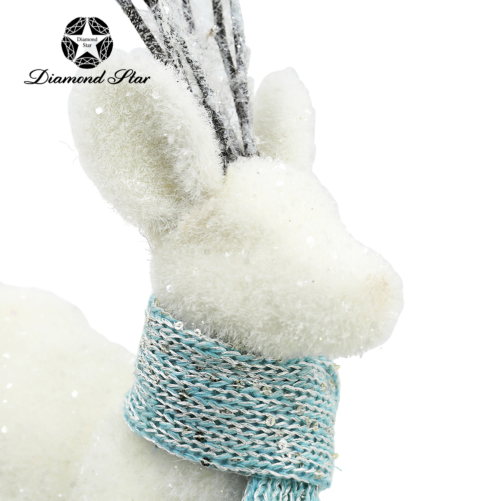 31198	 L8.7"W3.5"H18.9" - STANDING REINDEER TABLETOP