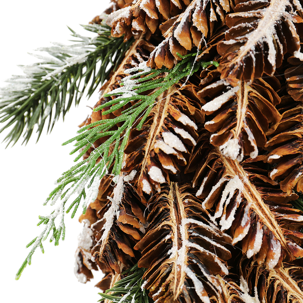 31040	 D19.7"H3.2" - CHRISTMAS WREATH