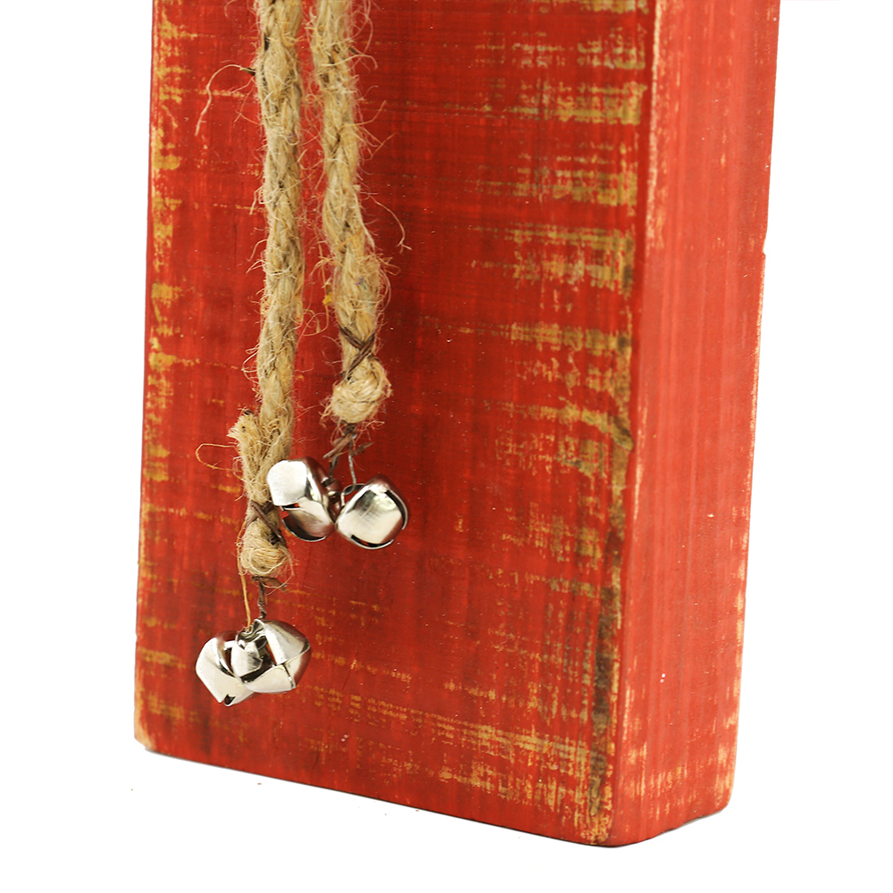 31033	 L3.5"W1.2"H18.1" - DECORATIVE WOOD CANDLE