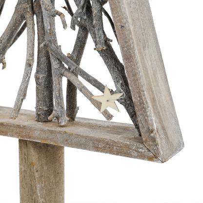 31020	 L9.8"W3.2"H20.9" - WOOD TREE