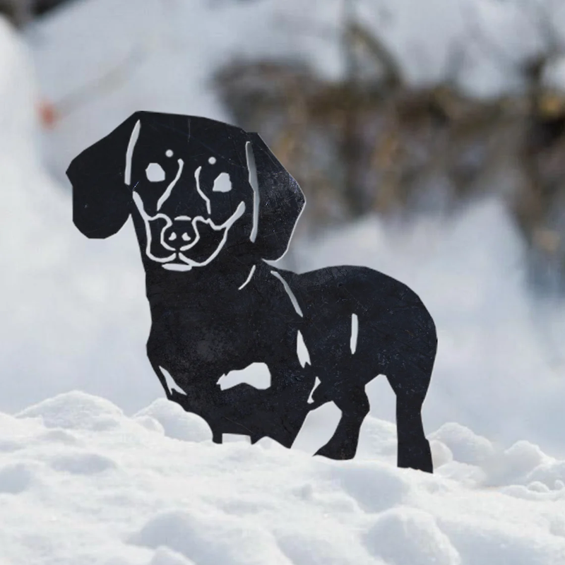 Dachshund Metal Silhouette-Jolura