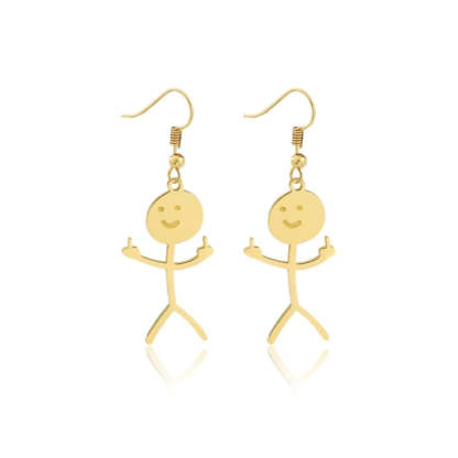 Funny Doodle Earrings-Jolura