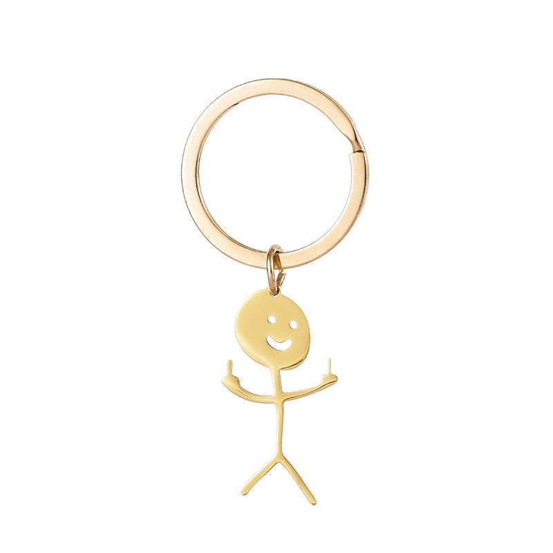 Funny Doodle Keychain-Jolura