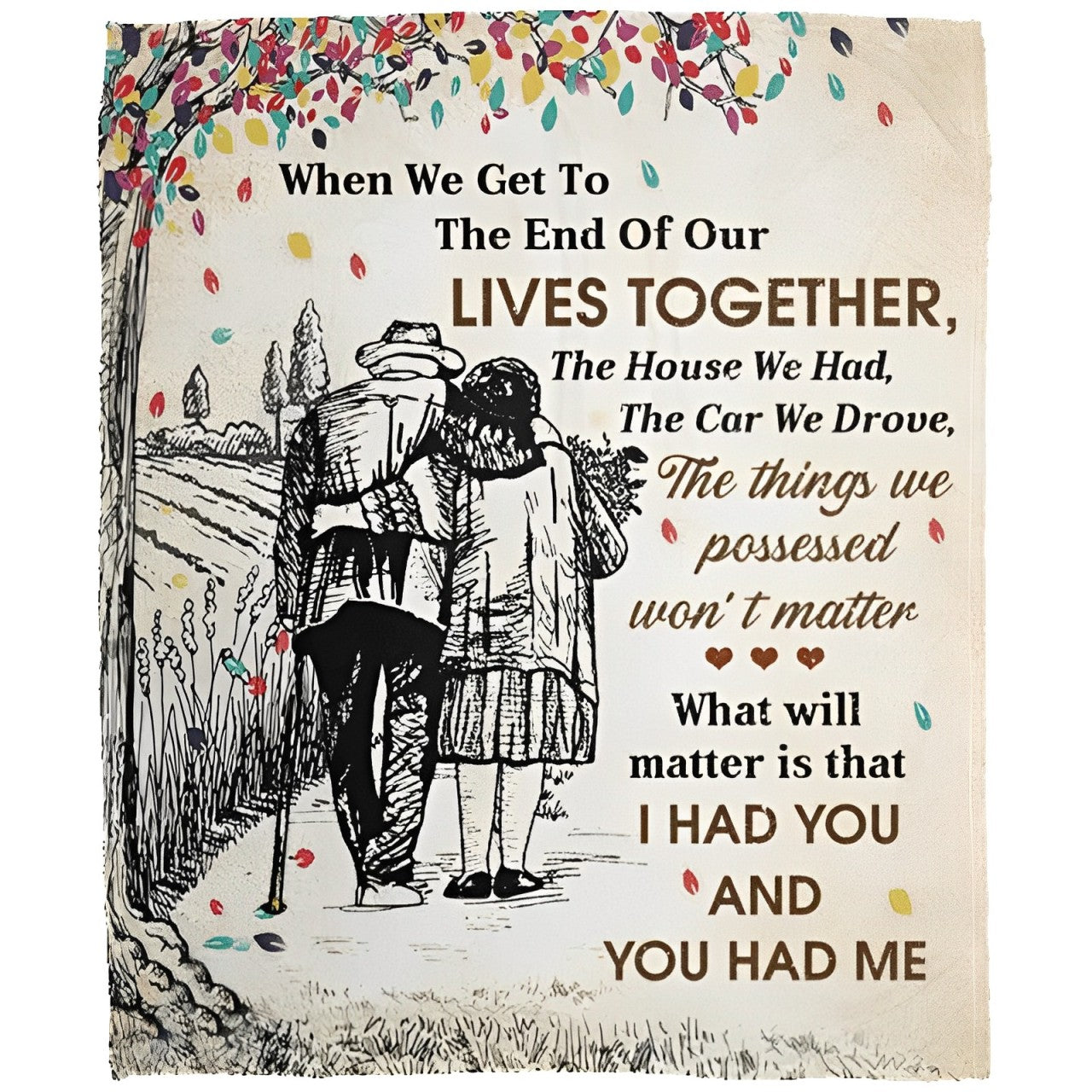 I Had You and You Had Me - D084 - Premium Blanket-Jolura