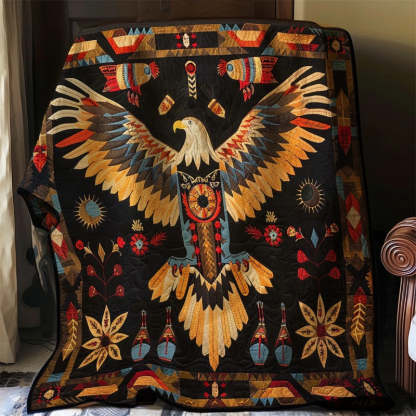 Eagle Native American Blanket - D257 - Premium Blanket-Jolura