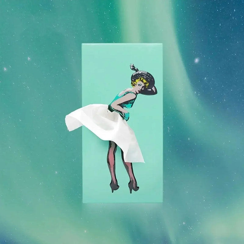 Flying Skirt Tissue Box-Jolura