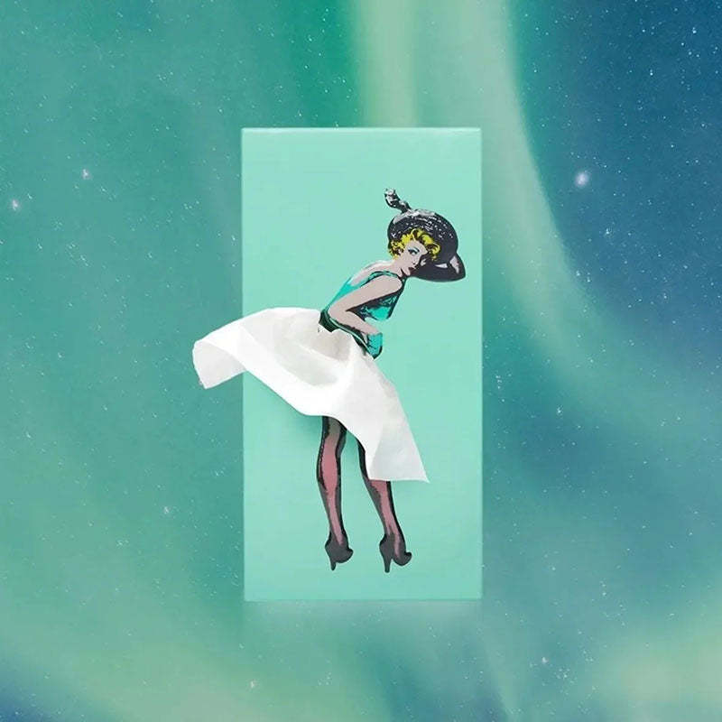 Flying Skirt Tissue Box-Jolura