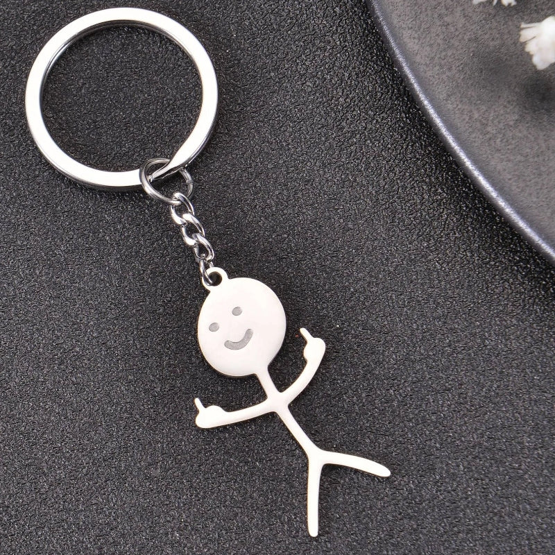 Funny Doodle Keychain-Jolura