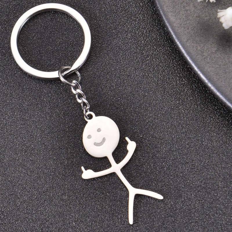 Funny Doodle Keychain-Jolura