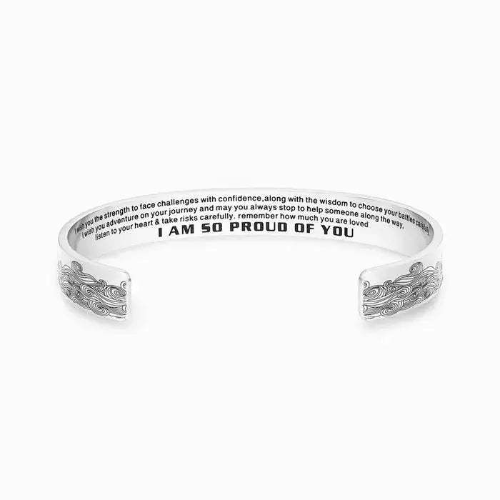 To My Granddaughter - I am So Proud of You Bracelet-Jolura