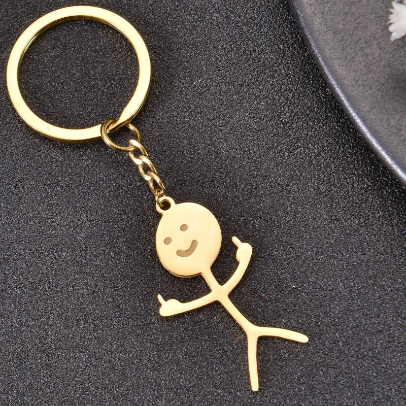 Funny Doodle Keychain-Jolura