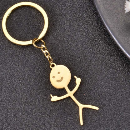 Funny Doodle Keychain-Jolura