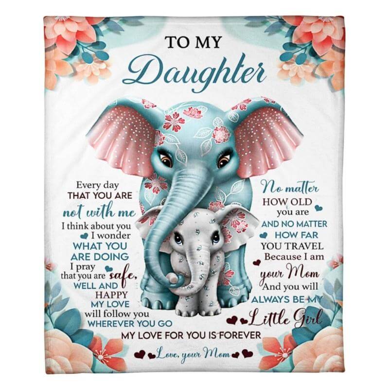 To My Daughter - From Mom - A335 - Premium Blanket-Jolura