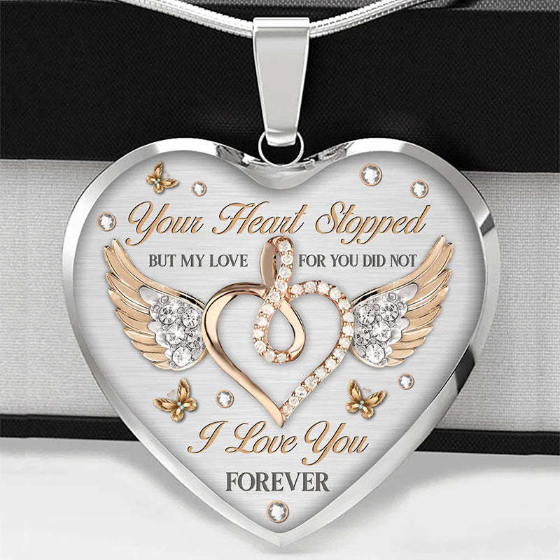 I Love You Forever Heart Necklace-Jolura