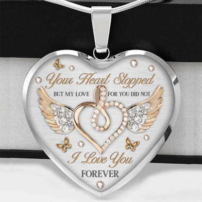 I Love You Forever Heart Necklace-Jolura