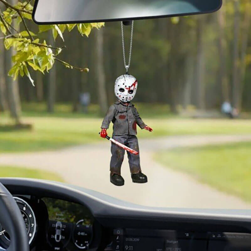 Halloween Horror Movie Hanging Car Ornament-Jolura