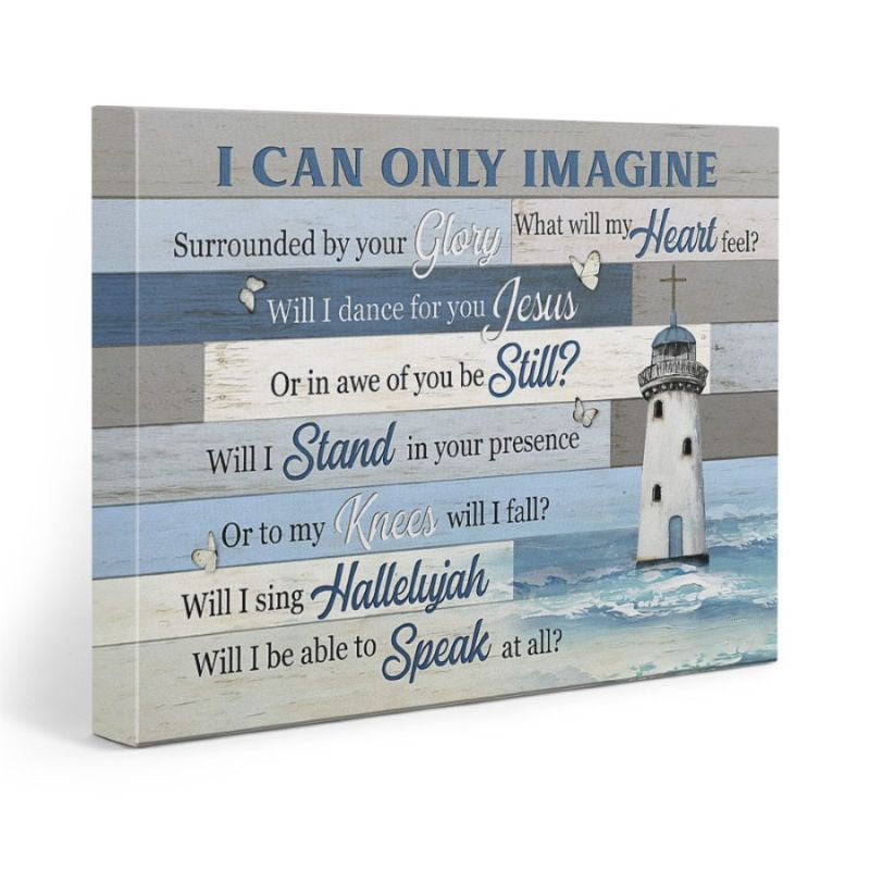 I Can Only Imagine - D362 - Gallery Wrapped Canvas Prints