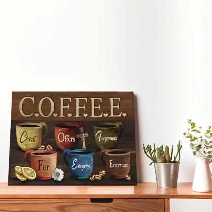 Coffee Cups - D370 - Gallery Wrapped Canvas Prints