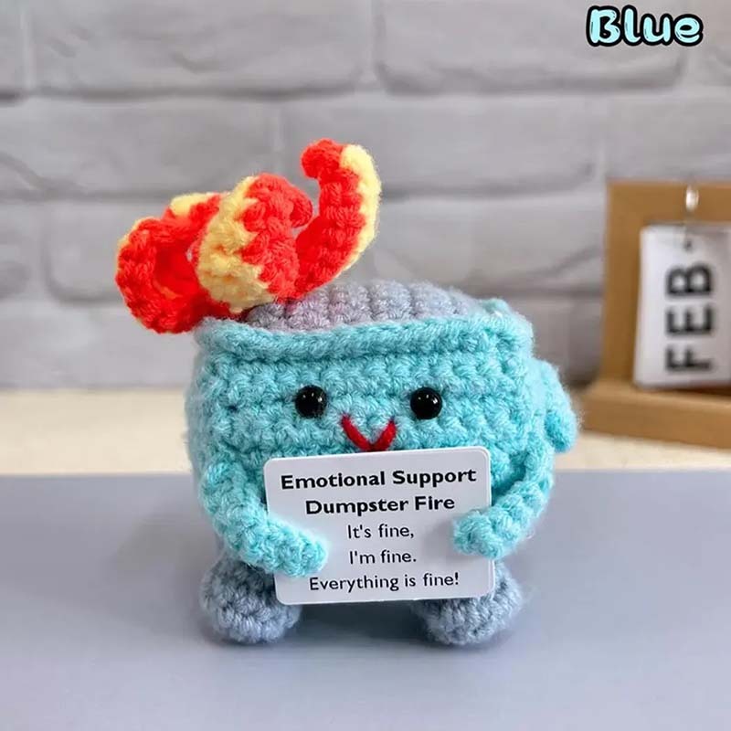 Crochet Dumpster Raging Fire-Jolura