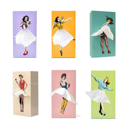 Flying Skirt Tissue Box-Jolura