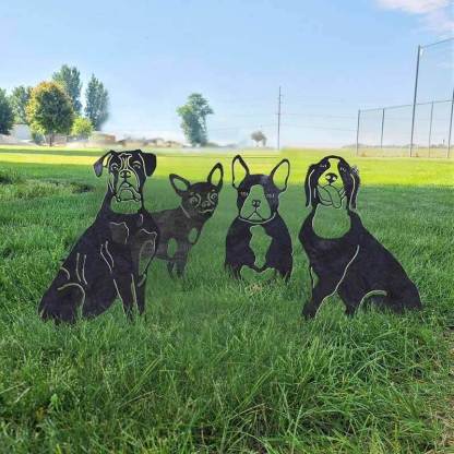 Golden Retriever Metal Silhouette-Jolura