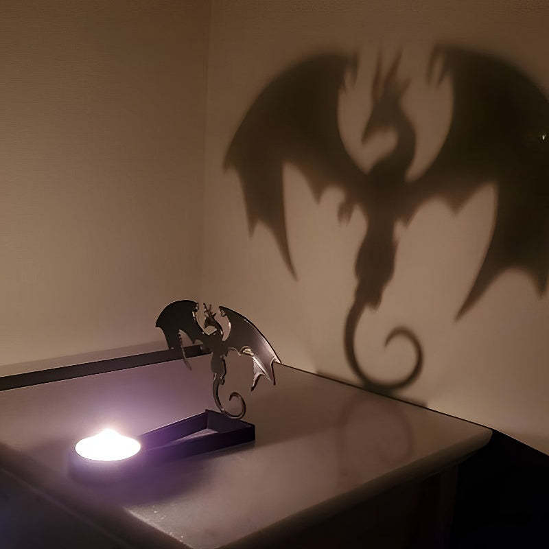 Funny Shadow Stand - Halloween Metal Candle Holder-Jolura